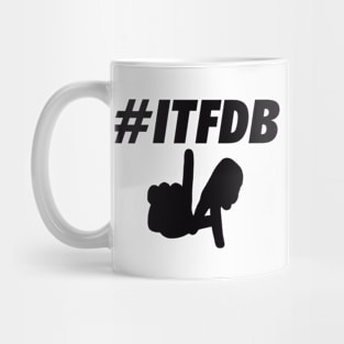 ITFDB LA Hands, Black Mug